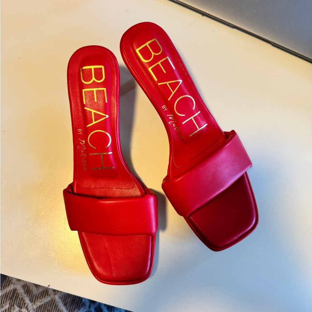 Beach by Matisse Kitten Heel Sandals